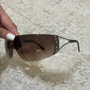 Y2K Brown Sunglasses